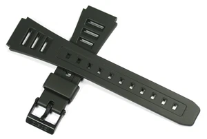 CASIO W-86 W86 19MM WATCH STRAP 71603087 NEW ORIGINAL GENUINE OFFICIAL STOCKIST - Picture 1 of 4
