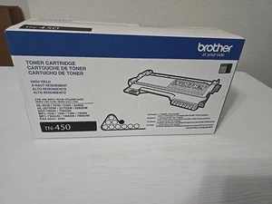 FACTORY SEALED GENUINE BROTHER Genuine TN450 Black Toner Cartridge TN-450 - Photo 1/6