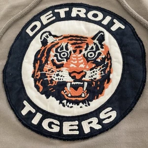 47 Brand Detroit Tigers Retro Hoodie Men’s XL Gray Pullover Tiger Head Face Logo - Picture 1 of 15