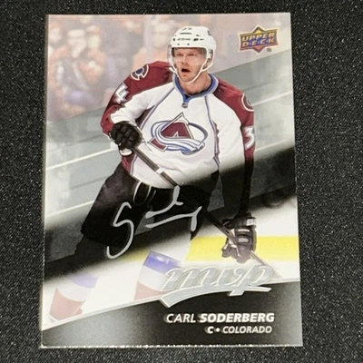 CARL SODERBERG Silver Script 2017-18 UD MVP  #143 Free Comb Ship - Image 1 of 2