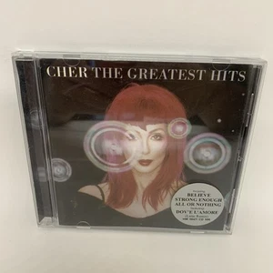 Cher THE GREATEST HITS *Hype Sticker* CD Compilation GOOD CONDITION Free Postage - Picture 1 of 4