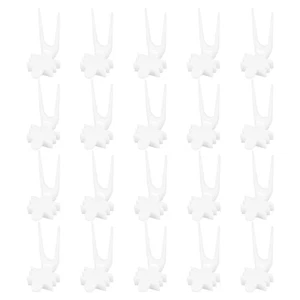 20pcs Bird Cage Food Holder Bird Cage Fork Parrot Fruit Vegetable Fork Cage - Picture 1 of 12