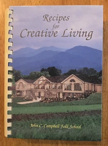 Recipes for Creative Living Cookbook, John C. Campbell Folk School, Brass, NC - Bild 1 von 11