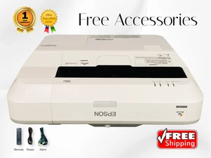 Epson BrightLink 696Ui 3LCD Projector UST 3800 Lumens 4K WUXGA + 1 Year Warranty - Picture 1 of 13