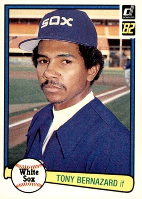 1982 Donruss - Tony Bernazard #143 - Image 1 of 2