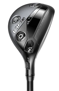 Left Hand Cobra King TEC 2021 21* 4H Hybrid X Stiff Fujikura Atmos Black 7 New - Picture 1 of 4