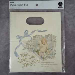Bolso práctico de papel de ángel diseño victoriano 3 piezas envoltorio de regalo fantasía romántica - Imagen 1 de 9