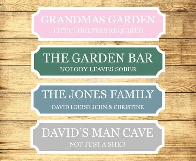 Letrero de calle personalizado, apellido Mr & Mrs letrero de jardín vintage, letrero de boda Foto 1 de 3