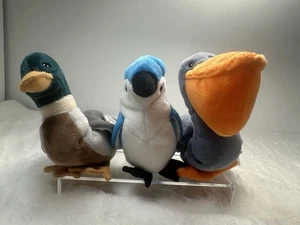 Lotto Beanie Babies Rocket,Scoop,Jake con errori  - Foto 1 di 20