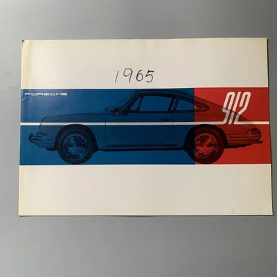Original 1965 Porsche 912 UK Market Sales Brochure – English Text - image 1 of 4
