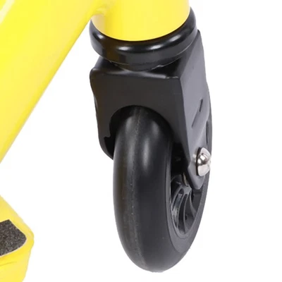 Gelber Tragbarer Roller Für Erwachsene Stunt 2 Pu-Räder Schiebepedal Ausrüstung - Bild 1 von 4