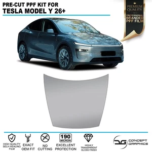 Vollhaube Steinschlagschutz PPF Lackschutzfolie für Tesla Model Y 26+ - Bild 1 von 4