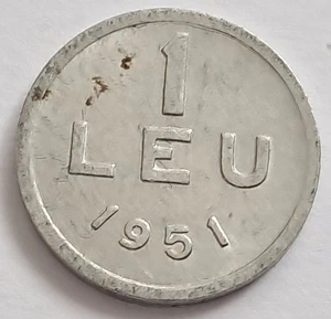 Rumänien, 1 Leu 1951 - Bild 1 von 2