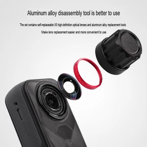 HD Optical Lens with Mounting Ring & Removal Tool for Insta360 X5 Camera - Picture 1 of 20