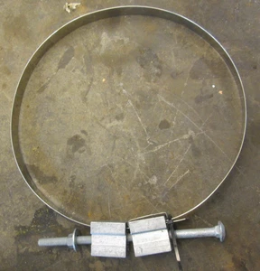 Banda de fijación de poste de acero inoxidable de 3/4" X 36" con hebilla - Imagen 1 de 4