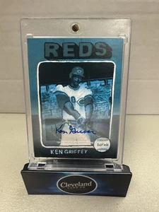 2021 Topps Spotlight 70 Ken Griffey Sr. 1/1 Auto - Picture 1 of 2