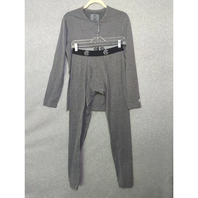 Champion Performance Base layer Set Mens M Gray Athletic Underwear Long Sleeve - Image 1 of 3
