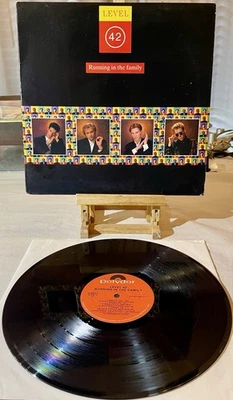 LEVEL 42  RUNNING IN THE FAMILY 1987 Vinyl Lp Specialty Pressing 49 Polydor - Image 1 of 4
