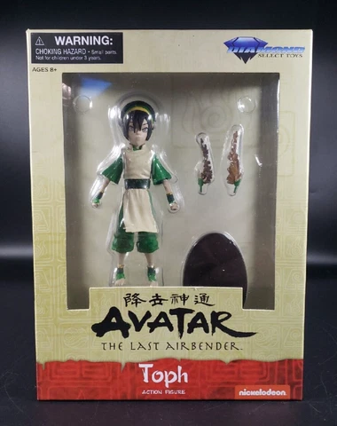Diamond Select Avatar The Last Airbender Toph  Action Figure - SEALED Cover
