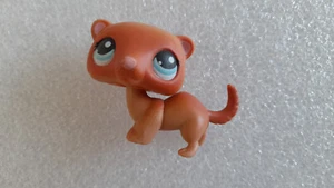 Littlest Pet Shop #334 chocolat marron furet yeux bleus - Picture 1 of 3
