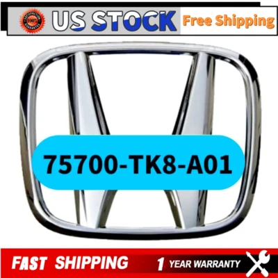 全新高品质前格栅徽章 75700-TK8-A01 适用于本田奥德赛 2011-2017 — 第 1/3 张图片