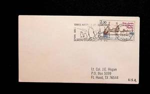 French Southern & Antarctic Territory - 1984 COVER TO USA W/STATION CANCEL - Picture 1 of 1