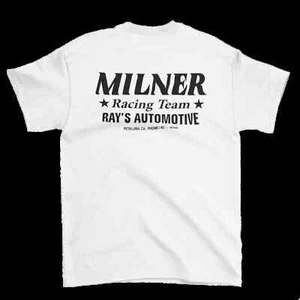 American Grafitti Milner Racing Team White Mens T Shirt - Picture 1 of 5
