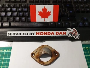 Licsense Plate Light Bezzle Used Maker and Fitment Unknown 2 5/8" Hole Spacing - Picture 1 of 8