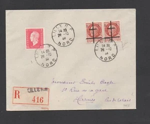 + COTE 150E / AUTHENTISCHER BRIEF BEFREIUNG LILLE VARIETE MIT DULAC / XA938 - Bild 1 von 2