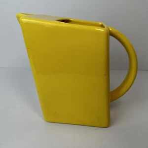 Benson & Hedges Modernist Style Yellow Rectangular Water Jug 70's C31 - Picture 1 of 6
