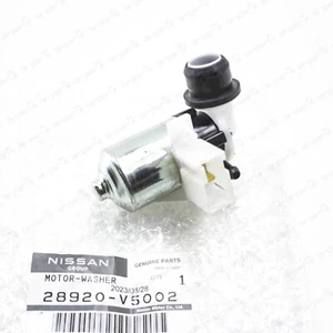 New Genuine OEM Nissan 86-97 Hardbody Pickup Pathfinder Windshield Washer Pump - Bild 1 von 8