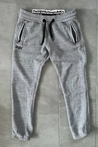 Superdry M70001XP Sweatpants Gr S Grau Hose Sweathose Jogginghose - Bild 1 von 5
