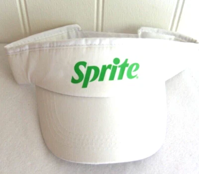 Sprite Schirmmütze Baseball Cap Mütze weiß Softdrink RAR Tennis Badminton Coca Cola - Bild 1 von 2