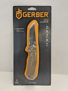 Gerber Haul Black/Brown Stainless Steel 7.75 in. Folding Knife 31-003571N - Picture 1 of 2