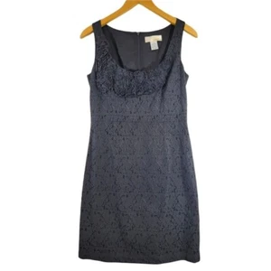 Tabitha Dress Size 6 Womens Lacy Round Neckline Sleeveless Lined Cotton Blend - Picture 1 of 9