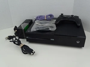 Xbox One Model 1540 500gb Console With One Controller & Power Adapter & Cord - Picture 1 of 12