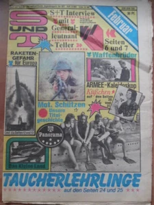 S UND T 2- 1982 Sport und Technik GST Mot. Schütze Taucherlehrlinge Waffenbrüder - Picture 1 of 1