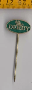 Vintage PFERDERENNEN Stick Pin Abzeichen 1960er DERBY - Bild 1 von 1
