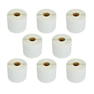 8 Rolls of 1500 RDS04U1 Removable File Folder Paper Labels For Brother TD-4000 - Picture 1 of 12