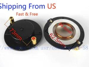 2pcs US STOCK Diaphragm For Cerwin Vega CD34A - Intense 152, 252, INT152, 34mm - Picture 1 of 6