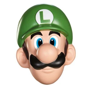 Adults/Teens Nintendo Luigi Costume Mask - Picture 1 of 1