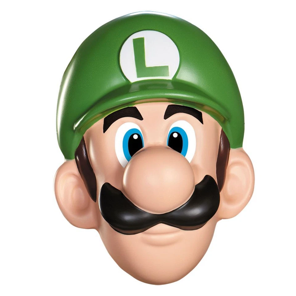 Adults/Teens Nintendo Luigi Costume Mask - Image 1 of 1