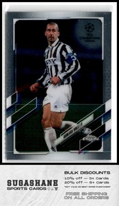 2020 Topps Chrome 52 Gianluca Vialli UEFA  Juventus  Soccer Card