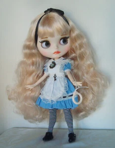 Blythe Doll Alice in Wonderland Jointed Body Mate face 18 hands - Picture 1 of 7