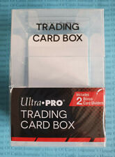 Ultra Pro Trading Card Box - Transparent/Clear including card dividers