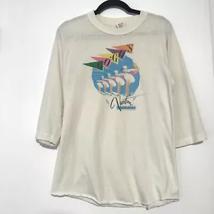 Vintage 1982 The go-go’s Vacation Tour Shirt Large Single Stitch made in USA VTG - Picture 1 of 6