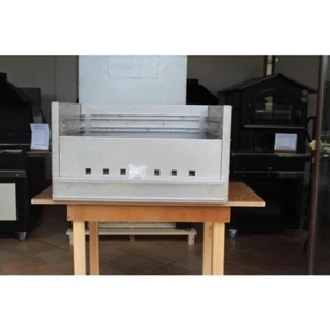 BARBECUE A CARBONELLA DA APPOGGIO L 77 X P 57,5 LAM ALLUMINATA - Imagen 1 de 6