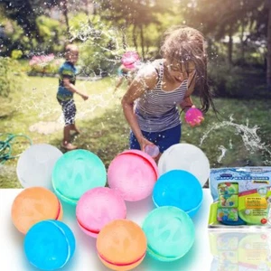 ZUPIIY Reusable Water Balloons, Summer Water Toys, Outdoor Toys, Pool Toys, S... - Picture 1 of 7