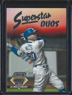 Mookie Betts / Cody Bellinger - 2021 Topps Stadium Club #SD-2 - Superstar Duos - Image 1 of 2