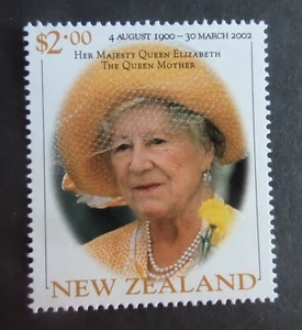 Nueva Zelanda 2002 Reina Madre Conmemoración SG2509 MNH UM sin montar como nuevo - Imagen 1 de 1